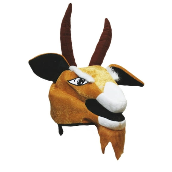 Petitebelle Brown Goat Warm Costume Party Hat (Brown, One Size)