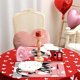 thumbnail image 4 of Manteles individuales para el día de San Valentín, mantel individual de lino estampado, mantel individual aislante para mesa de cocina y hogar., 4 of 5