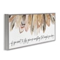 thumbnail image 3 of Stupell Industries Bohemian If You Want To Fly Gray Framed Giclee Art, 30 x 13, by Marla Rae, 3 of 8