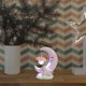 thumbnail image 3 of KAKOWELY 1 lámpara de noche de resina con forma de unicornio y luna, adorno artesanal para regalo., 3 of 5