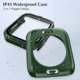thumbnail image 2 of 2-In-1 IP45 Waterproof Rugged Case Compatible for Apple Watch 45mm Series 8 7 Screen Protector,Front & Back Bumper Built-in Tempered Glass, Protective Face Cover for iWatch 45mm, 2 of 5