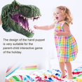 thumbnail image 2 of OUTAD Dinosaur Hand Puppets Soft Rubber Dinosaur Toys Jurassic Raptors Realistic Puppet Dinosaur Hand Puppet, 2 of 7