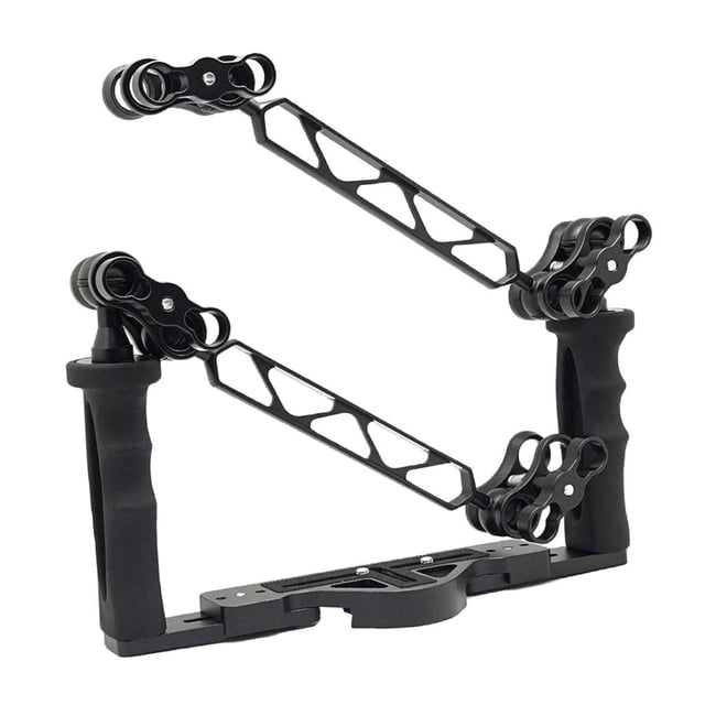 Kit de brazos para bandeja submarina Equipos De Bandeja De Estabilizador De De Subacuático Para Sistema De De Iluminación Negro Magideal Kit de brazos para bandeja submarina
