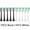 10PCS (2 colors), variant on 10pcs Replacement Brush Heads for Xiaomi SOOCAS X3 X5 V1 X3U Soft Bristle Electric Toothbrush Dupont Bristle Sealed Packed