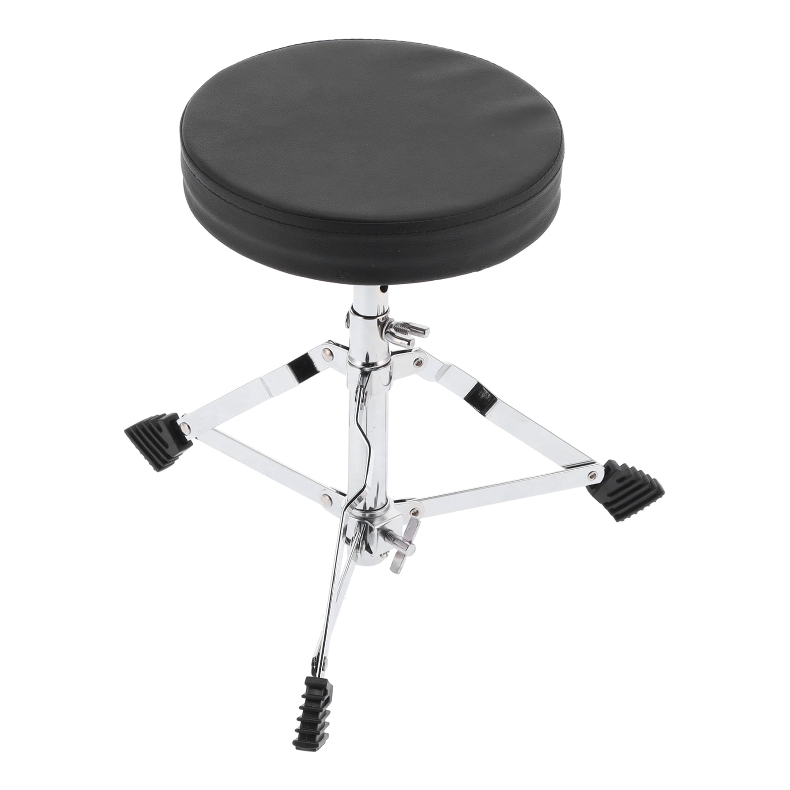 Drumming Stool, Triangular Design Drum Throne Adjustable Height With 5A Stick For Sitting