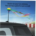 thumbnail image 4 of Globo aéreo para coche, antena arcoíris, adorno de espuma Eva, antena decorativa de bola aérea, adorno divertido para coche, 4 of 5