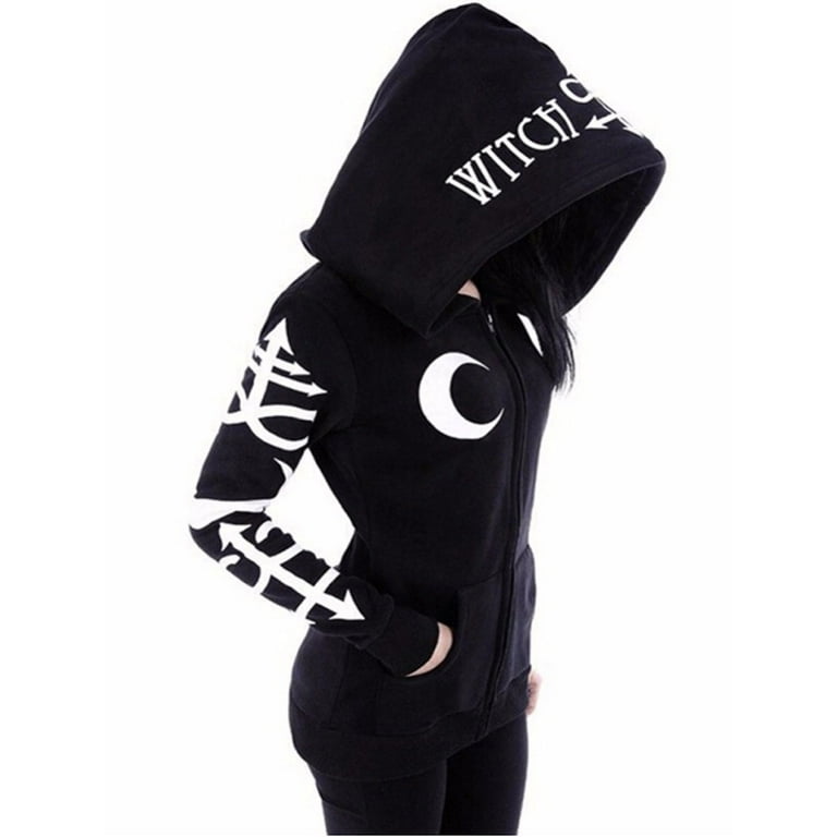 Witch hoodie jacket cheap