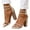 Beige, variant on High Heels for Women Open Toe Chunky Heels High Heeled Sandals Fahsion Casual Ankle Strap Dress Pump Sandals