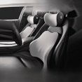 thumbnail image 1 of Reposacabezas de coche, cojín lumbar de espuma viscoelástica para coche, cojín lumbar, respaldo, almohada lumbar, almohada para el cuello del coche, 1 of 4