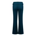thumbnail image 5 of IYYVV Girls Flare Leggings High Waisted Teacher Pants for Women Solid Color Womens Seamless Leggings Winter Fleece Leggings Bootleg Pants Fleece Plus Pajamas for Women Plus Size Dark Blue M, 5 of 7
