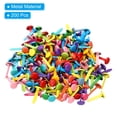 thumbnail image 3 of Unique Bargains 8 x 18 mm Brads for Paper Crafts, 200 Pcs Round Paper Fastener, 3 of 5