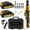 With toolbox, variant on Cordless Electric Ratchet Wrench Set, 3/8" 21V Power Ratchet Tool Kit With 2 Packs 2000mAh Lithium-Ion Battery And Charger