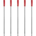 thumbnail image 6 of Blue Ink Refill Pack of 5, Replaceable Ballpoint Pen Refills, Medium Point Metal Refill (Blue), 6 of 10