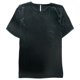 thumbnail image 2 of Blusa de terciopelo Eileen Fisher para mujer verde PP, 2 of 2
