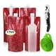thumbnail image 1 of Bolsas De Vino Plegables, Frascos De Vino, Bolsas De Viaje, Bolsas Para Botellas De Vino Con Embudo Plegable Y Abridor De Botellas Para Bebidas De Licor De Vino 4 Uds. Guardurnaity OD012905-00, 1 of 6