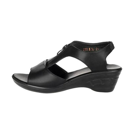 

Hvyesh Clearance Sandals for Women Front Zipper Espadrilles Wedge Platform Sandals for Women Suede Open Toe High Heel Sandals