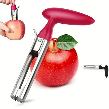 

SHENZHYIQIMR Effortless Operation Premium Fruit Corer – Durable Stainless Steel Design with Sharp Serrated Edges for Easy Cleaning - Ideal for Pears and Other Fruits