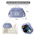thumbnail image 3 of Maleta Gym Deportiva Mujer Con Mochila Y Bolso Extra Pequeño Light blue, 3 of 3
