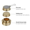 thumbnail image 5 of Alcohol Stove Outdoor Survival Camping Cooking Equipment GX, Burn Spirit V5W4, 5 of 9