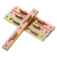thumbnail image 3 of 4pcs Bed Rail Brackets: Heavy Duty Bed Rail Fasteners Frame Hardware For Secure Connection - Prevents Nighttime Rolling For Safety, 3 of 3