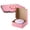 Pink, variant on MT Products Pink Cupcake Boxes - 8" x 8" x 3" Bakery Boxes - Pack of 15