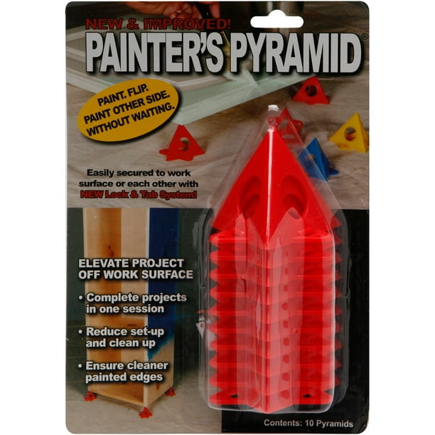 Painter's Pyramid Stands 10/PkgRed
