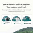 thumbnail image 4 of Tente de Camping Automatique / Abri Pliant Portable / Imperméable, Protection Solaire, Vert / 82.7x59x49 Po / Durable Résistant au Vent, Installation Rapide / Pique-Nique, Utilisation en Plein Air, 4 of 9