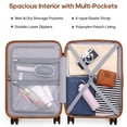 thumbnail image 3 of Juego de equipaje UKEIN de 3 piezas con maleta y mochila de transporte de 20 pulgadas, 3 of 8