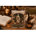 Autumn Zodiac Mug 2D Printed 3D Effect Custom Name Warm Earthy ...