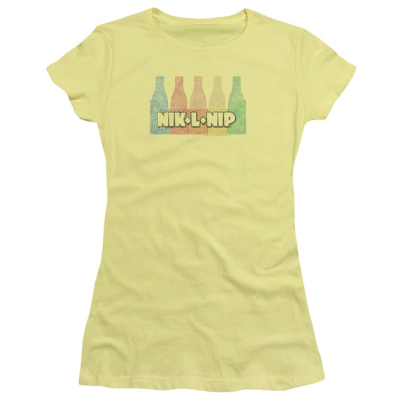 Dubble Bubble Vintage S/S Junior Women's T-Shirt Sheer Banana