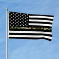 thumbnail image 2 of Aihccy Thin Camo Line Flag, Camouflage, United States Flag with Brass Grommets Size - 3x5Ft, 2 of 3