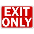 thumbnail image 1 of Exit Only Sign,, 1 of 1