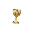 thumbnail image 1 of Copa de Metal de Estilo Medieval de 30ml, Altura Duradera, 70mm de Diámetro, 43mm para Boda, Regalo de Inauguración de La Casa, Adorno Estilo E perfecl Copa, 1 of 8