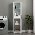 Vebreda Bathroom Storage Narrow Tall with 2 Door and 1