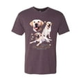 thumbnail image 2 of If It's Not a Yellow Lab It's Just a Dog Gift | Mens Dog Lover Premium Tri Blend T-Shirt, Vintage Purple, Small, 2 of 3