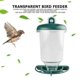 thumbnail image 4 of Outdoor Hanging Bird Feeder Automatic Water Food Container Garden Yard Decor, 4 of 5