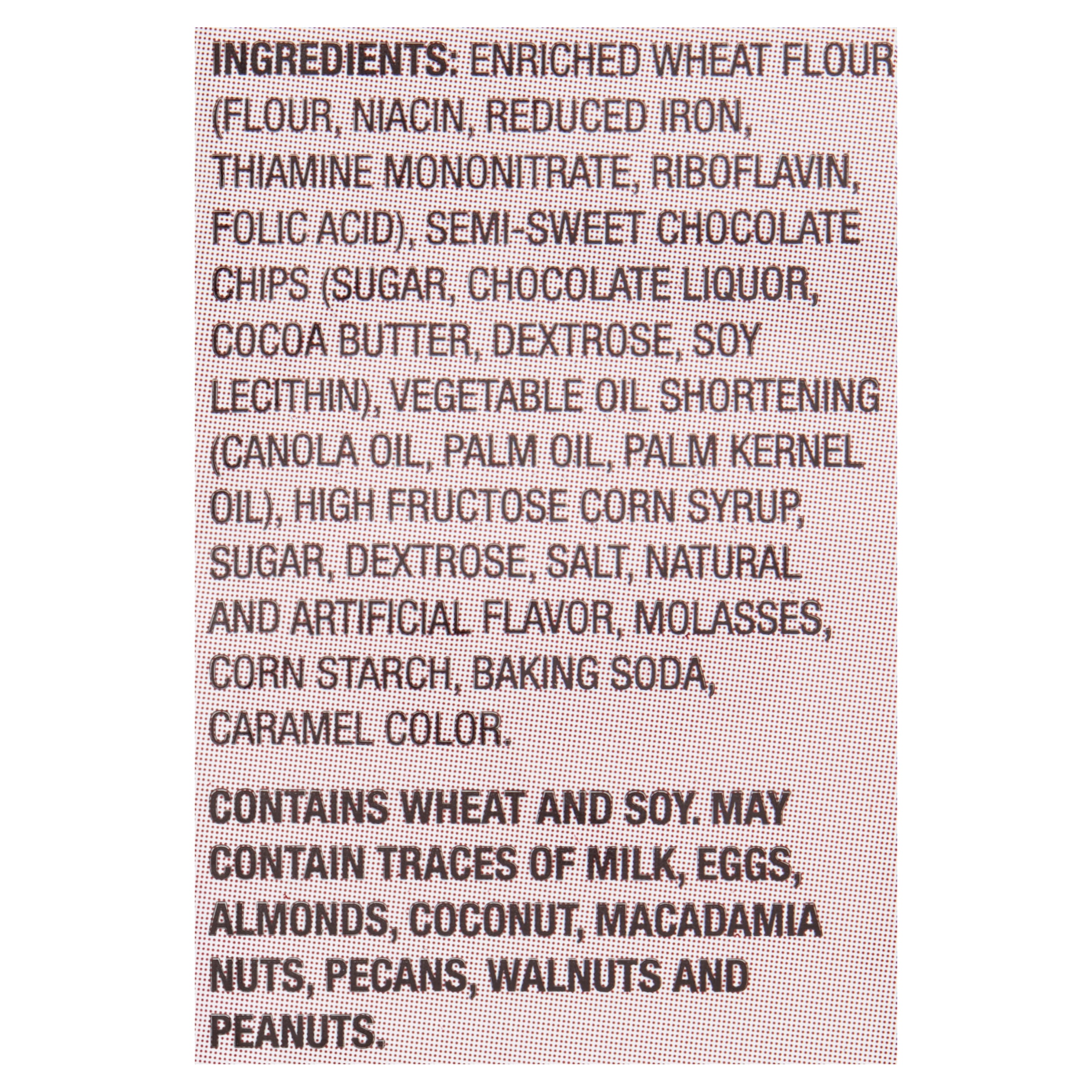 Great Value Chewy Chocolate Chip Cookies, 19.5 oz