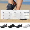 thumbnail image 4 of ZACPNCV Mens Plus Size Water Shoes Quick Dry Breathable Non Slip Comfort Aqua Socks Summer, 4 of 9
