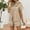 Beige, variant on Kiplyki Flash Womens Sleepshirts Home Furnishing and Home Furnishing Sling Shorts Printed Pajamas Home Furnishing Set