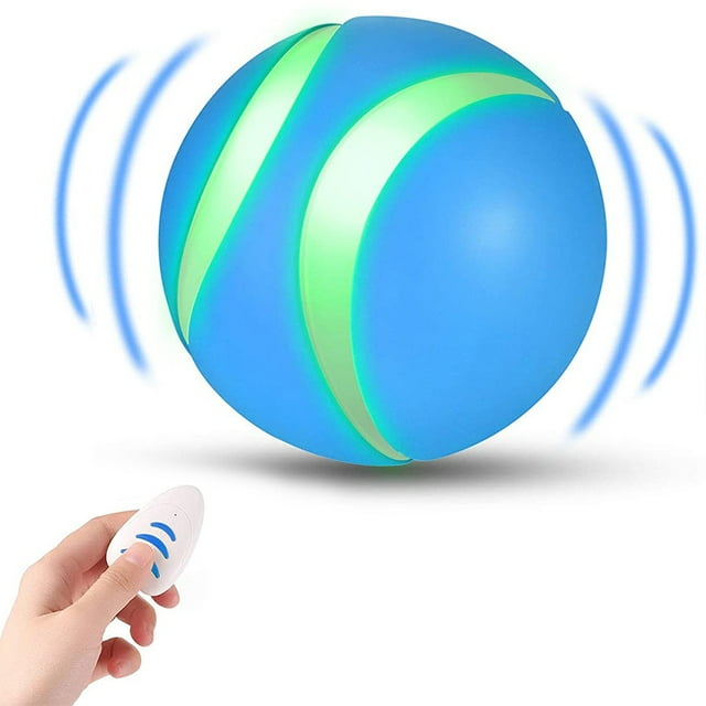 Pelotas interactivas inteligentes para mascotas, recargables por USB, juguete de seguridad duradero con control remoto automático.