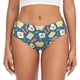 thumbnail image 1 of Fotbe Eggs Toast Bacon And Arugula Calzones Estampados para Mujer – Ropa Interior de Algodón, Cómoda, Suave y Elástica-XX-Large, 1 of 6