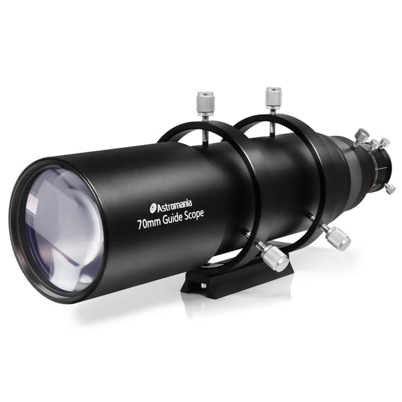 Guide Scope Astromania Compact Deluxe de 70 mm con enfocador 1.25