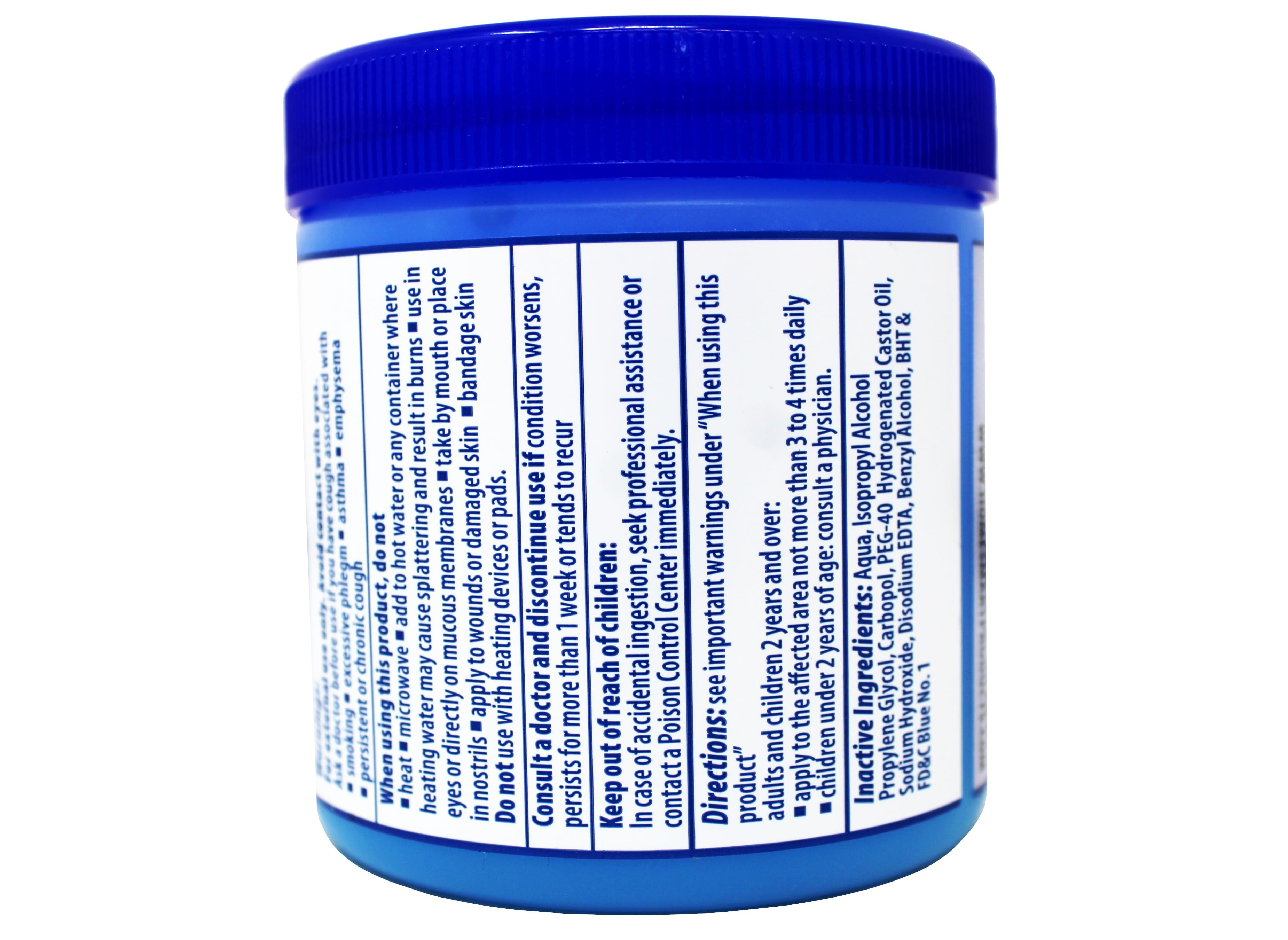 Health Smart Blue Ice Pain Relief Gel, Topical Analgesic Gel with Menthol, 8 Ounce