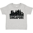 thumbnail image 3 of Inktastic Singapore City Skyline with Grunge Boys or Girls Toddler T-Shirt, 3 of 5
