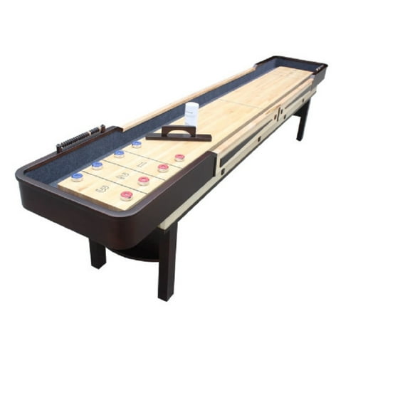Bluewave Hathaway Merlot 9' Shuffleboard Table - Espresso