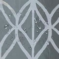 thumbnail image 5 of PRATYUS  White Shower Curtain for Bathroom, 3D Embossed Sage Green Geometric Polyester White Fabric Shower Curtains, Modern Luxury Elegant Innovative Design Hotel Style 36x72, 5 of 7