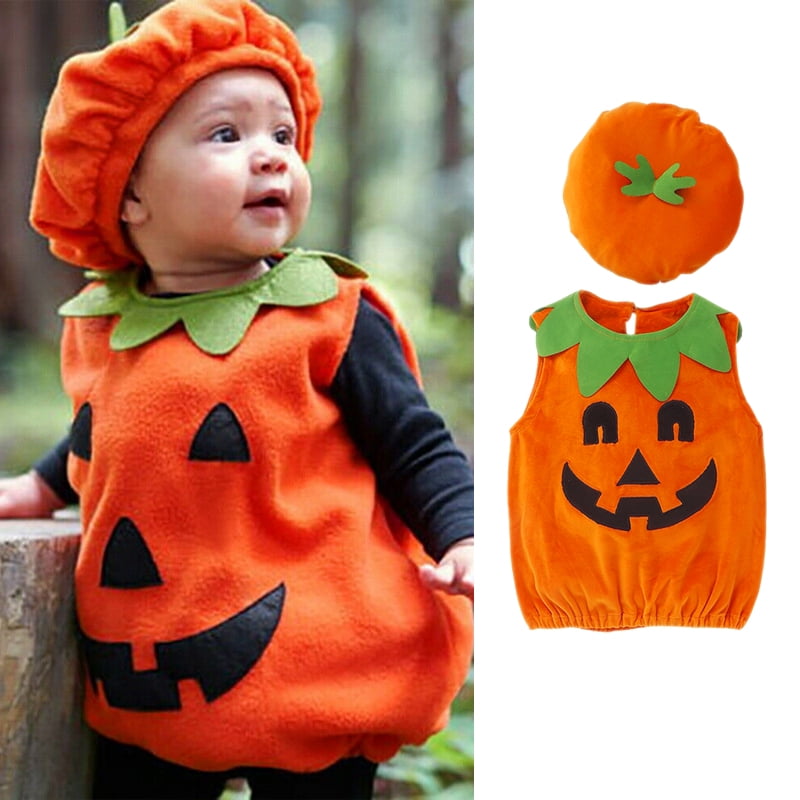 baby girl pumpkin outfit