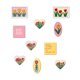 thumbnail image 1 of Pegatina de dibujos animados Cherry Love, pegatina de decoración autoadhesiva, resistente al agua y al desgarro, 1 of 8