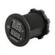 Ampèremètre de Voltmètre de Protection Surchargé, Ampèremètre de Voltmètre Double LED de Voiture de 48.6x26mm, Ampèremètre de Voltmètre d'Affichage LED pour Moto – image 2 sur 8