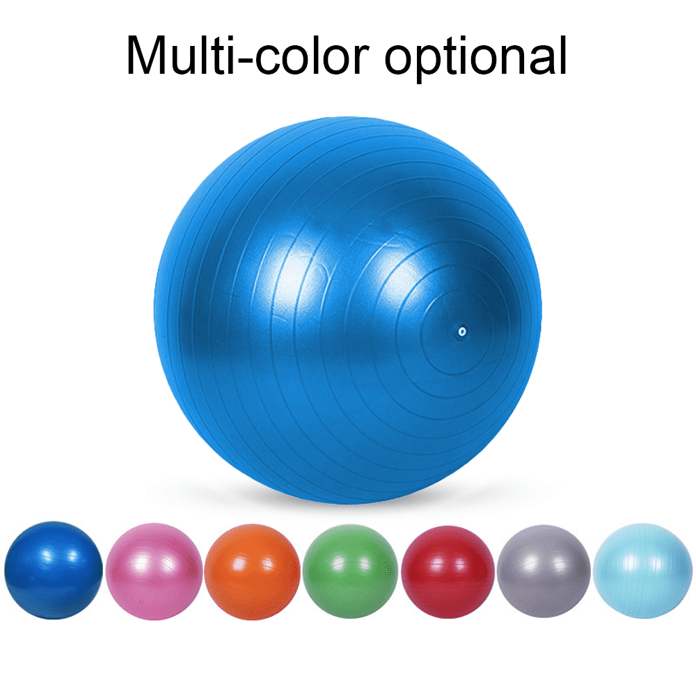 Extra Thick Yoga Ball Exercise Ball, for Balance, Stability, Pregnancy Quick Pump Included